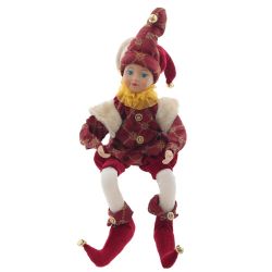 GAEM Игрушка набивная "Клоун" (муз, движ), L14 W13 H43 см (полка 23 см.)