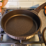 Сковорода 26см Mokko Stella, а/пр литая со стеклянной крышкой