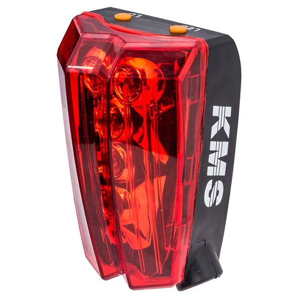 Задний стоп сигнал на велосипед (5 диодов + 2 лазера)