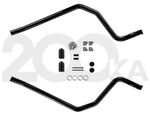 Защитные дуги передних крыльев на Toyota Land Cruiser 200 2007 - 2012.
