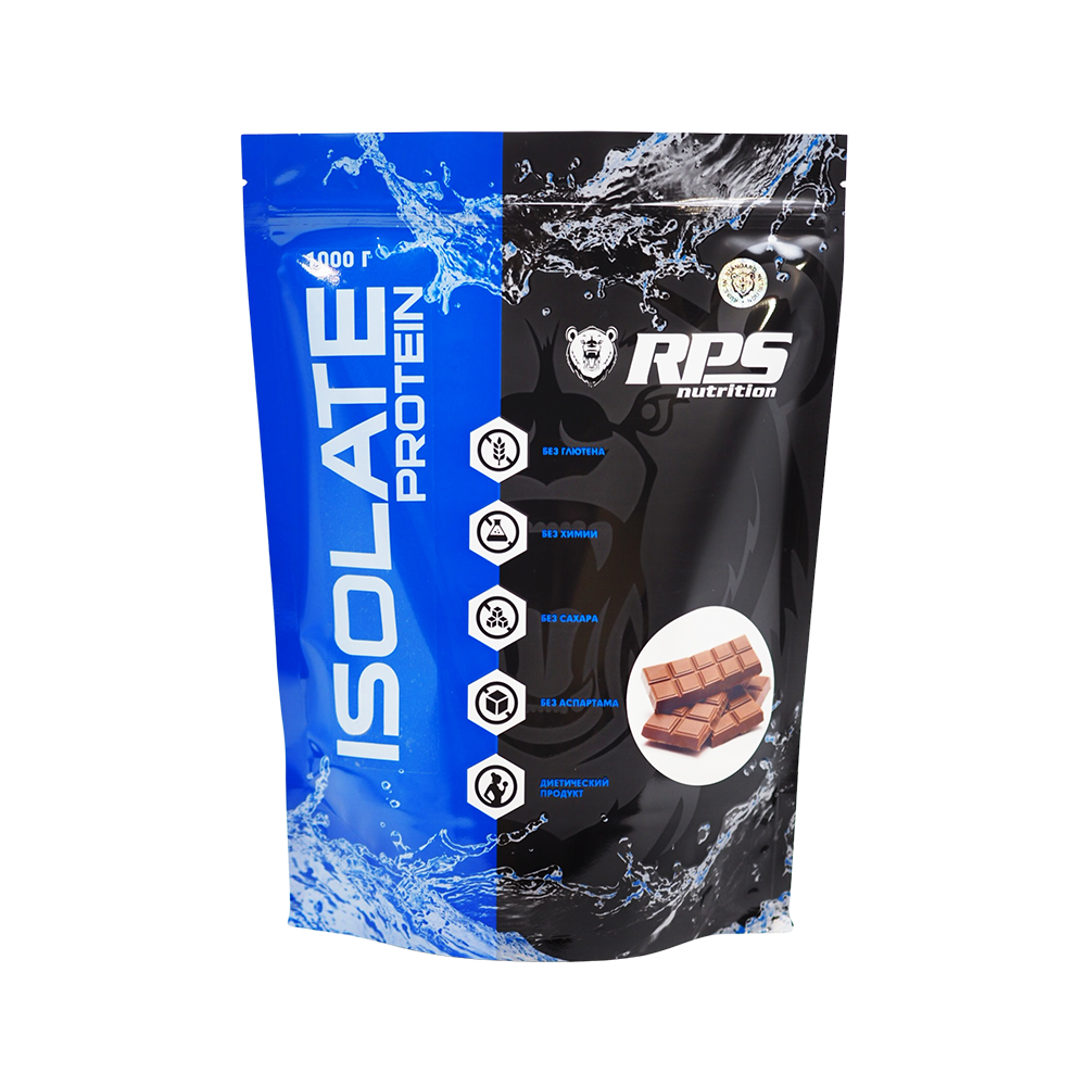 ПРОТЕИН-ИЗОЛЯТ 1000г ПАКЕТ, WHEY ISOLATE RPS NUTRITION