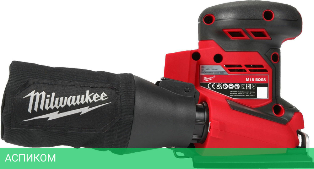 Ленточная шлифмашина Milwaukee M18 BQSS-0 (4933479966)