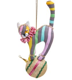 РусКукла RK-884 Кукла подвесная «Кот на шаре»