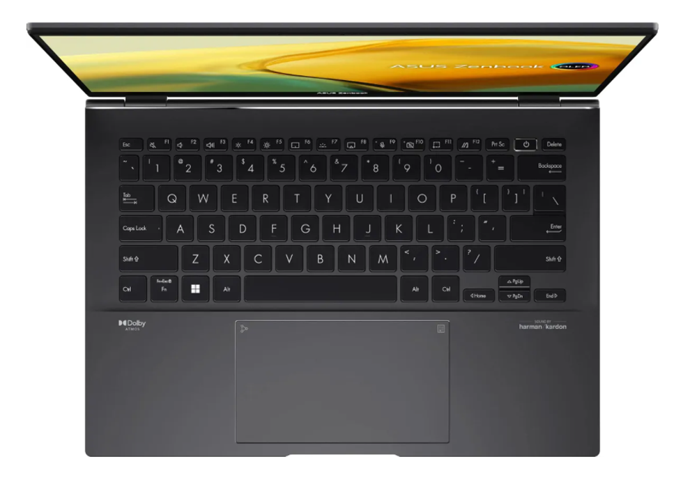 14" Ноутбук ASUS Zenbook UM3402YA.305 (2560x1600, AMD Ryzen 7 5825U, 16ГБ, SSD 512ГБ, AMD Radeon Graphics, Win 11 Pro)