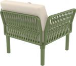 Комплект пластиковой мебели Siesta Contract Portofino Lounge, оливковый, бежевый