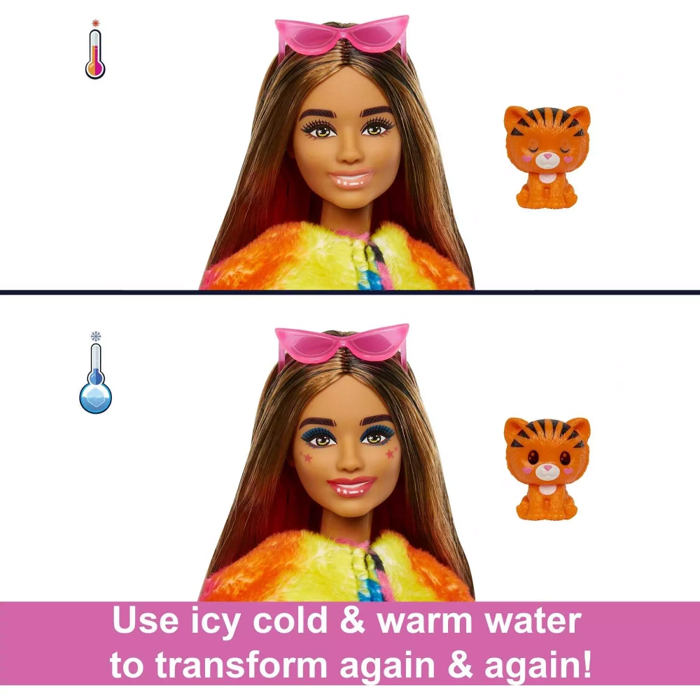 Кукла Barbie Cutie Reveal Jungle Tiger (2023)
