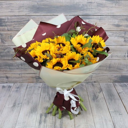 Букет "Энергия солнца"