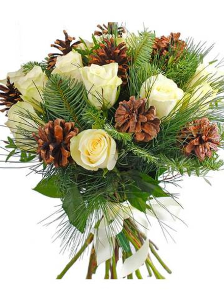 Букет "Жемчужные узоры"