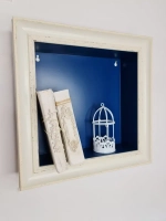 Полка квадратная "Прованс" в багетной раме