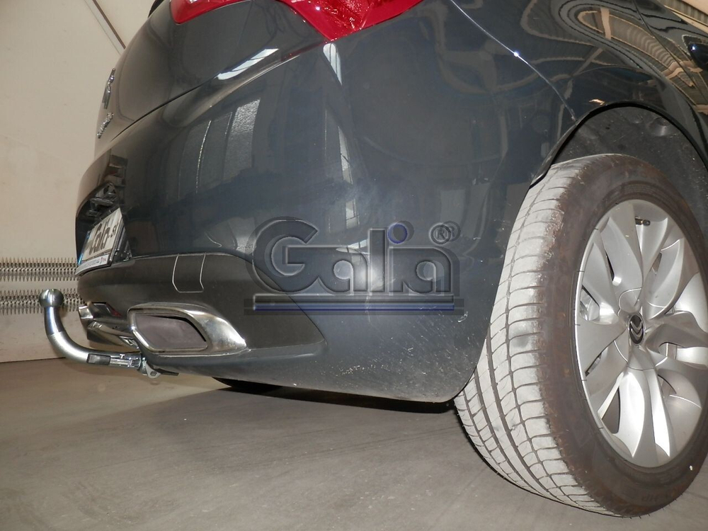 Фаркоп оцинкованный Galia C067A для Citroen DS5 2011-(паспорт и сертификат в комплекте)(без электрики)
