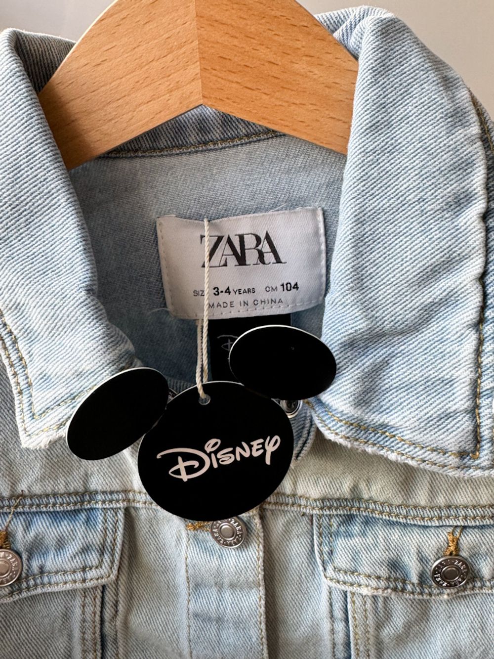 Новая джинсовка Zara, 104