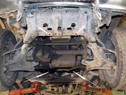 Защита картера и КПП Sheriff для Opel Frontera A 1991-1998 арт.16.0718