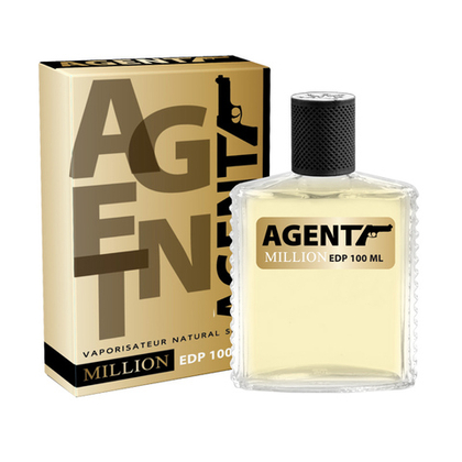Вода парфюмерная Agent Million (Агент Миллион) - 100ml for men