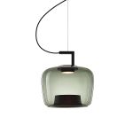 Подвесной светильник 8871P/B L black/light green