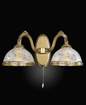 Двухламповое бра Reccagni Angelo A.6302/2