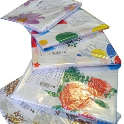 Скатерть ПЕРСПЕКТИВА комплект (нетканый материал 90*100 и пленка ПВД 120*110)