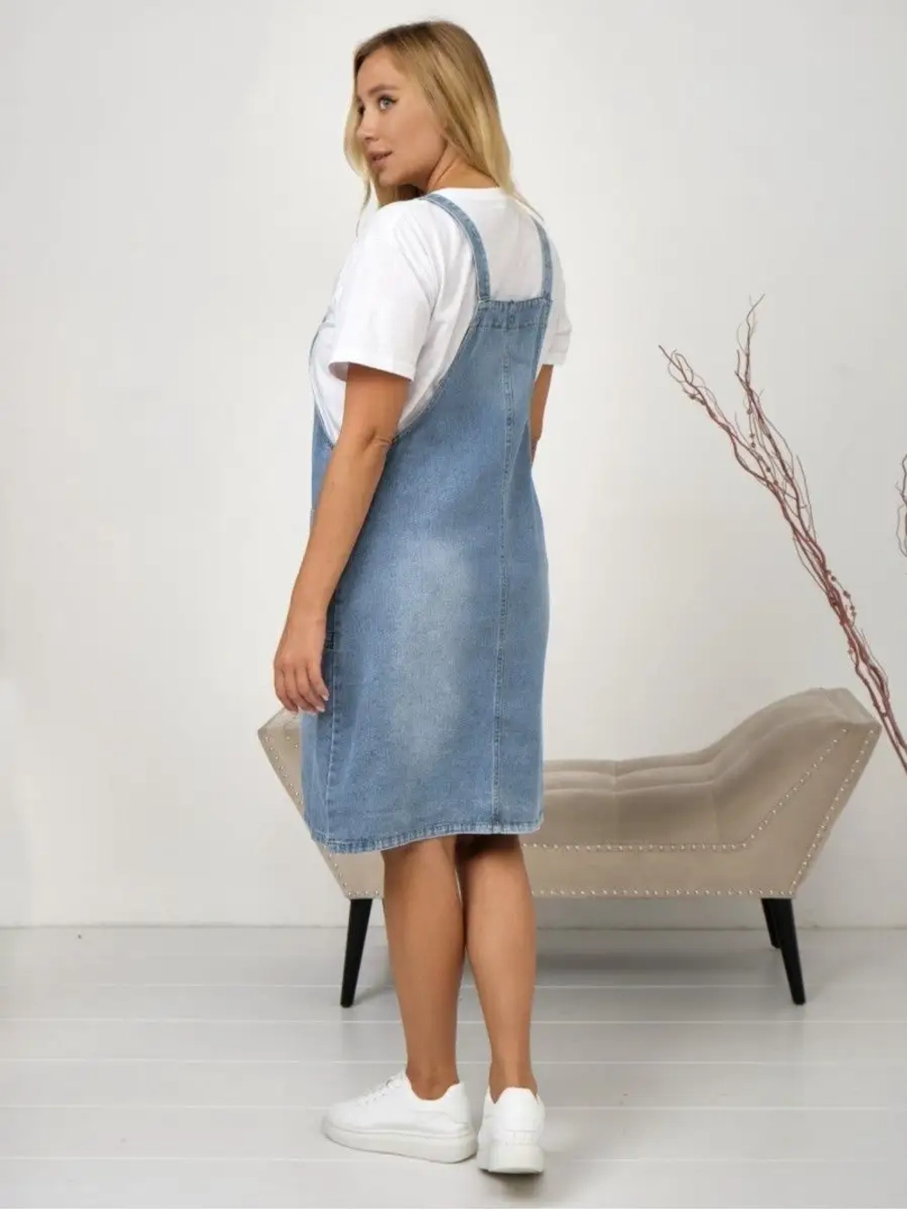 Сарафан джинсовый летний