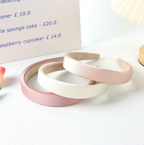 Атласный ободок "Simple Solid"