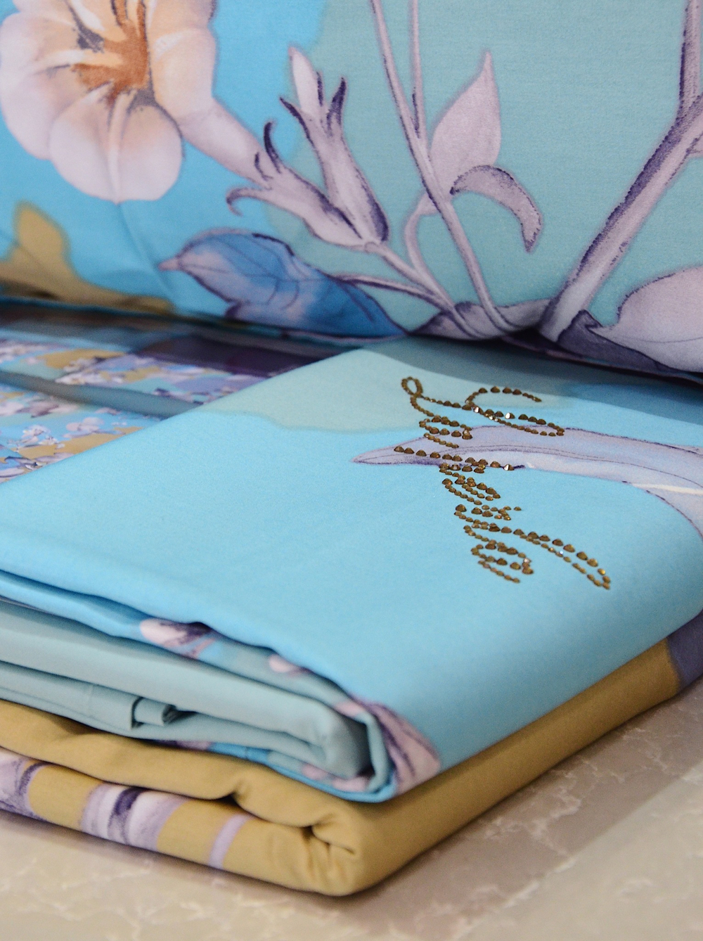 Постельное белье La Perla Blue Mosaic