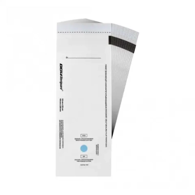 Пакеты комбинированные самозапечатывающиеся из белой бумаги DGM Steriguard 100х200 мм 100 шт