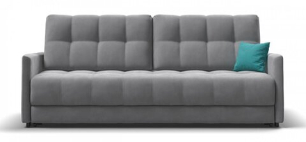 Диван BOSS 2.0 LOFT велюр Monolit сталь