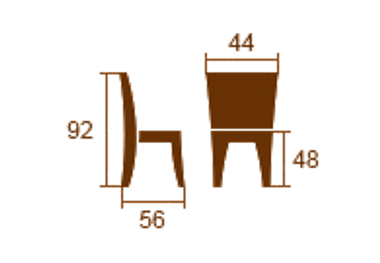 Стул Марсель (дуб/тон 902/ткань 3-105)