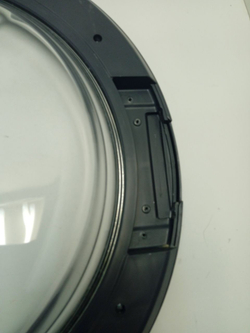 VMUF 501 B кт4 Люк стиральной машины Hotpoint-Ariston C00299562 б/у