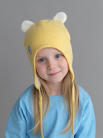Шапка весенняя/осенняя вязаная ЛОРА (Груша)