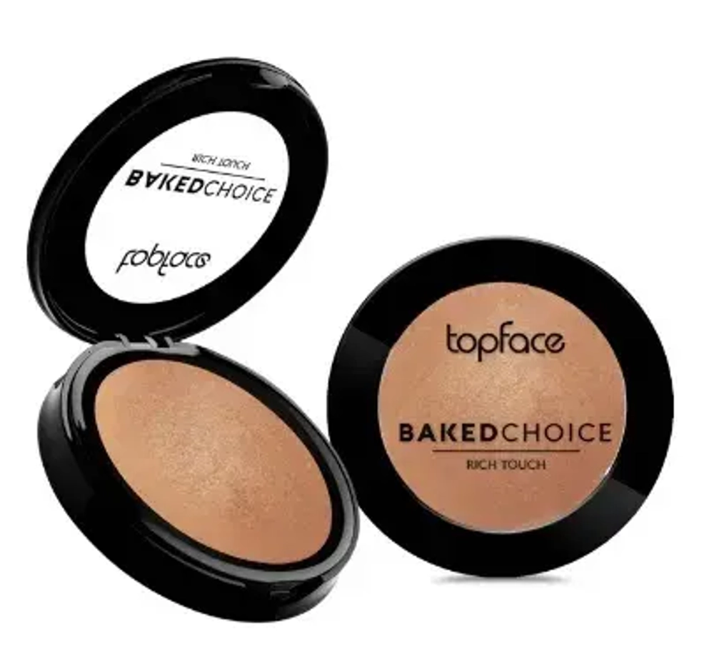 Румяна TopFace запеченные baked choice PT703