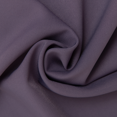 Ткань плательная стрейч Маккао, 160 гр/м2, 150 см, тёмный лиловый