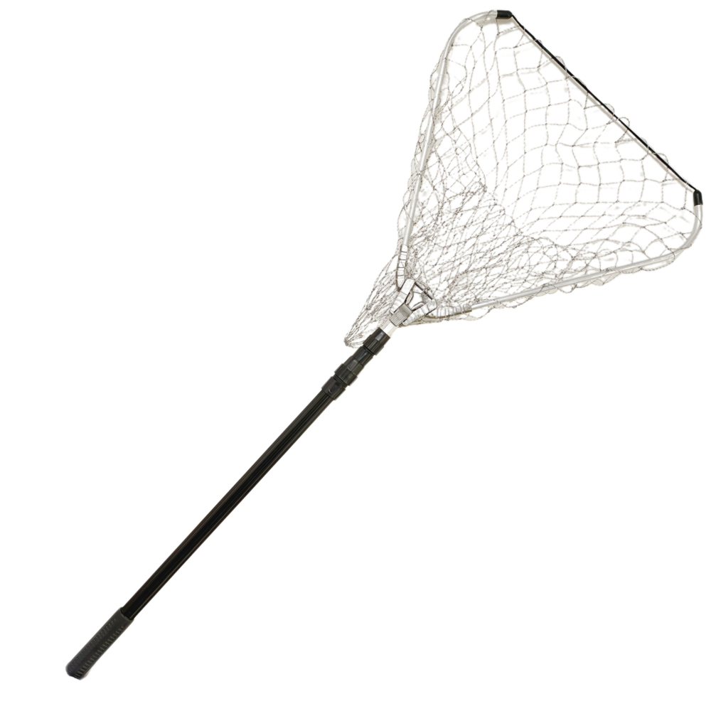 Подсак Remora телескопический пластиковая ручка, треугольный 1,7м. 50см.