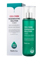 FARMSTAY - ТОНЕР ДЛЯ ЛИЦА С ЭКСТРАКТОМ ЦЕНТЕЛЛЫ CICA FARM REGENERATING SOLUTION TONER, 200 МЛ.