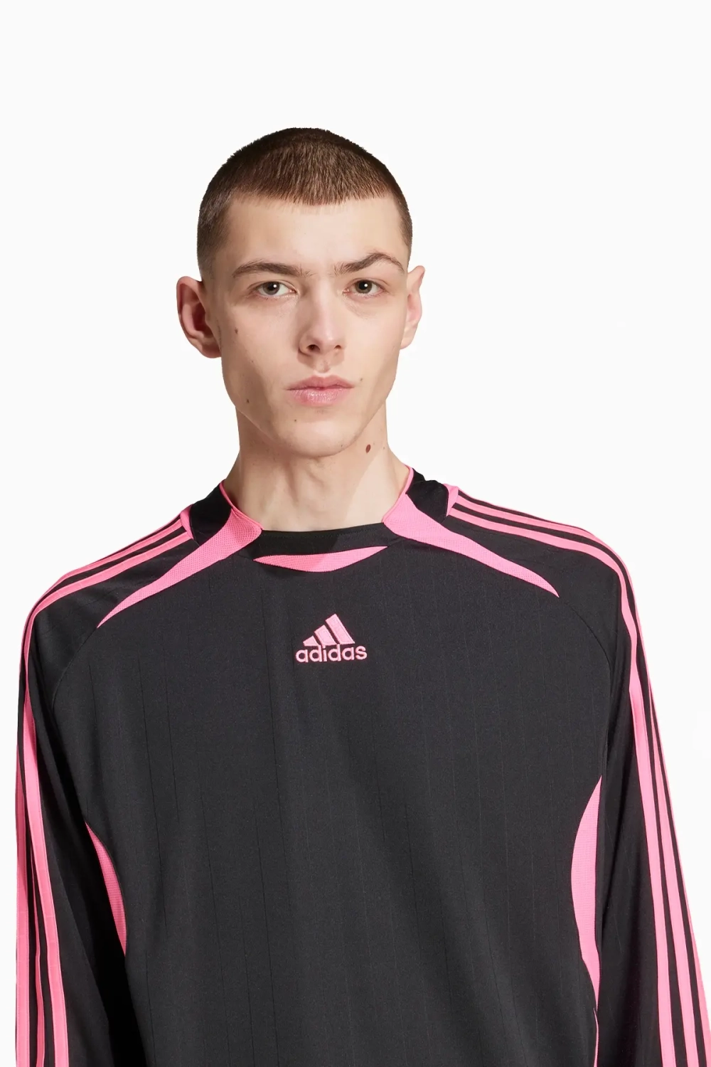 Футболка с длинными рукавами adidas Teamgeist Adicolor - черный