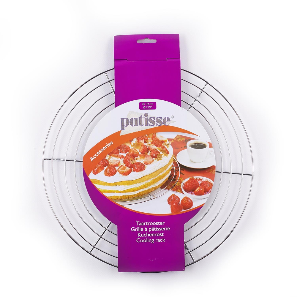 Решетка для охлаждения хлеба круглая Patisse 32 см