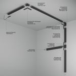 Шинопровод встраиваемый Technical TRX172-121B