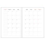 Ежедневник 2026г. А5, BG Ariane. Dark red, балакрон, тёмно-красный, 176л