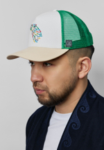 Кепка KOK BORI BEIGE GREEN