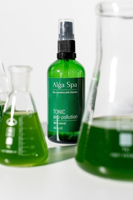 Лосьон-тоник для лица Chlorella защита от факторов внешней среды , ТМ ALGA SPA