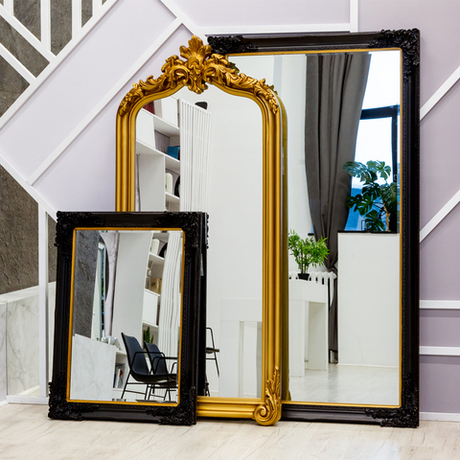 Зеркало настенное Объект мечты Зазеркалье Моррис блэк версия S OM-21052603