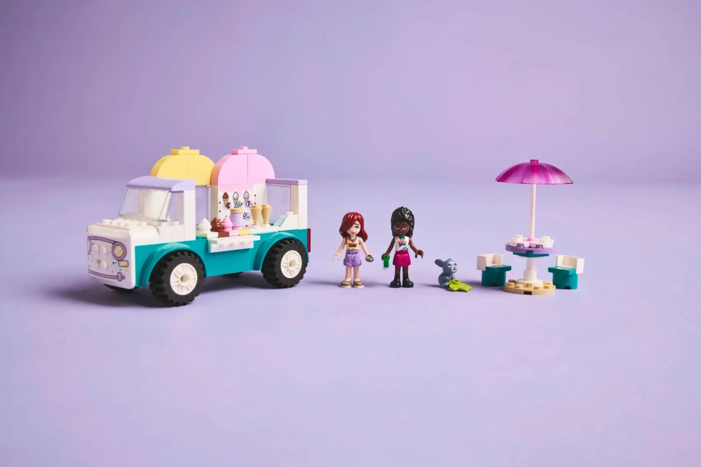Конструктор LEGO Friends 42644 Грузовик с мороженым в Хартлейк-сити
