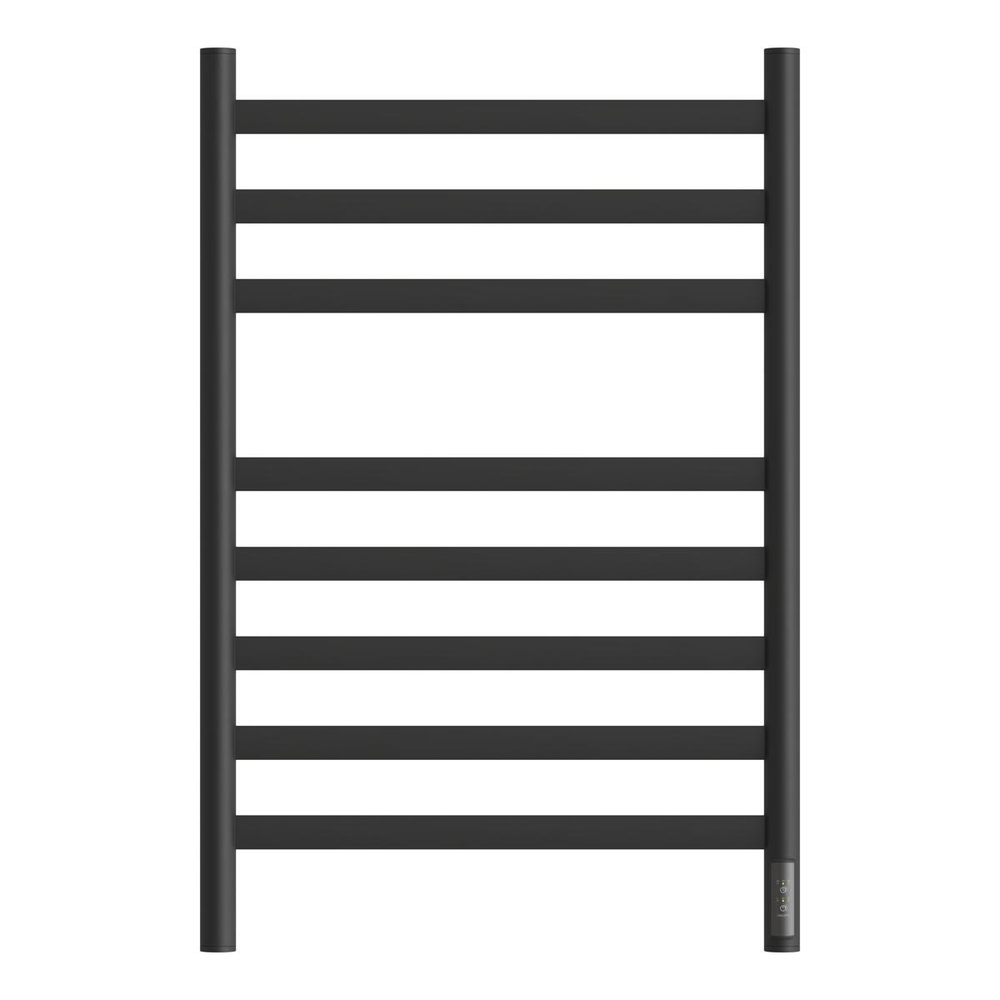 купить Полотенцесушитель электрический Point Селена PN16858B П8 500x800, диммер справа, черный