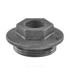 Заглушка (пробка) проходная 1 1/4"x1/2" правая резьба для чугунных радиаторов CRMTCLB