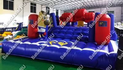 Надувная полоса препятствий "Веселые скачки"