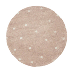 Ковер Lorena Canals Round Dot Rose (140Ø см)