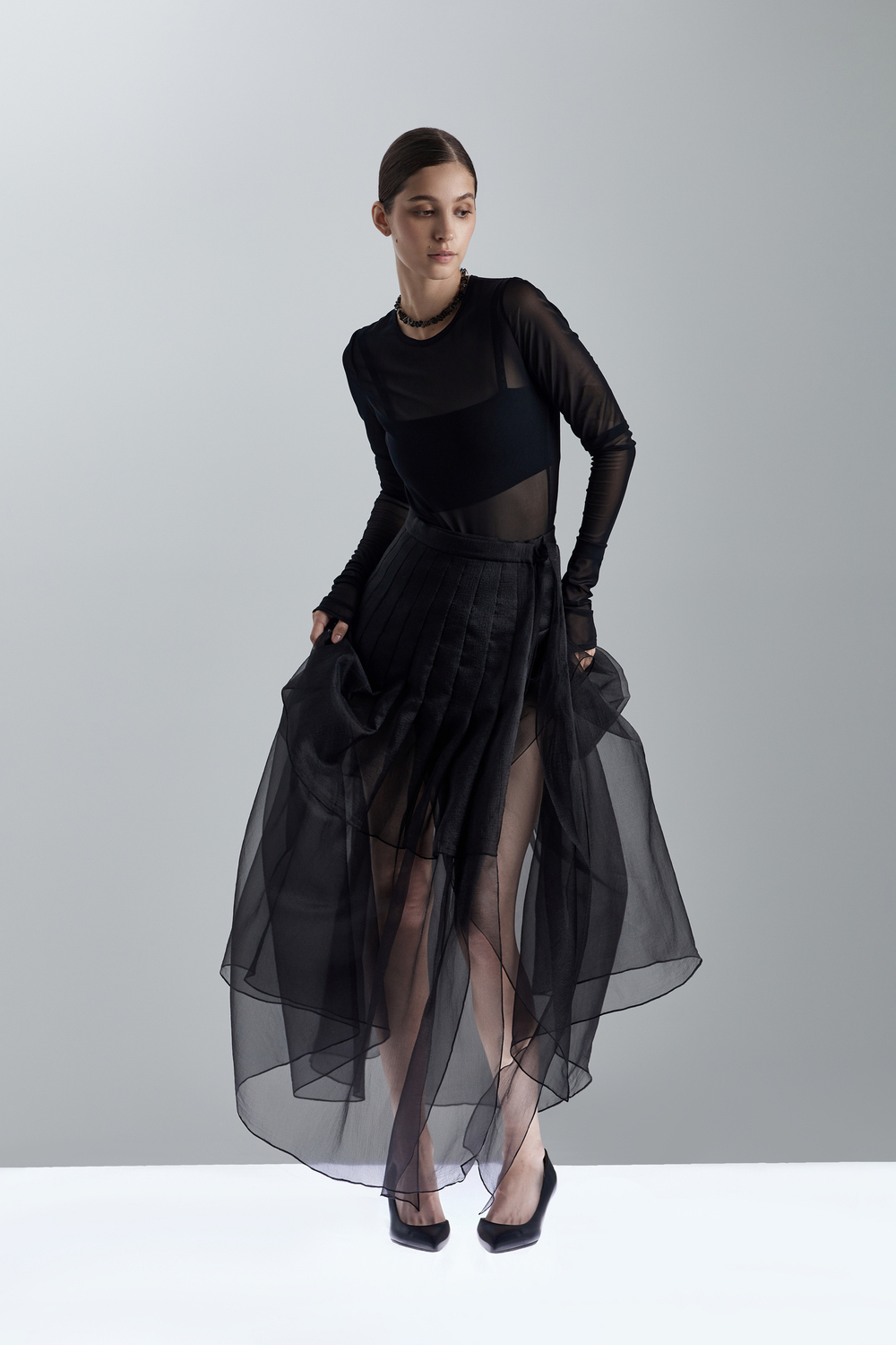 Юбка из органзы NEDRA