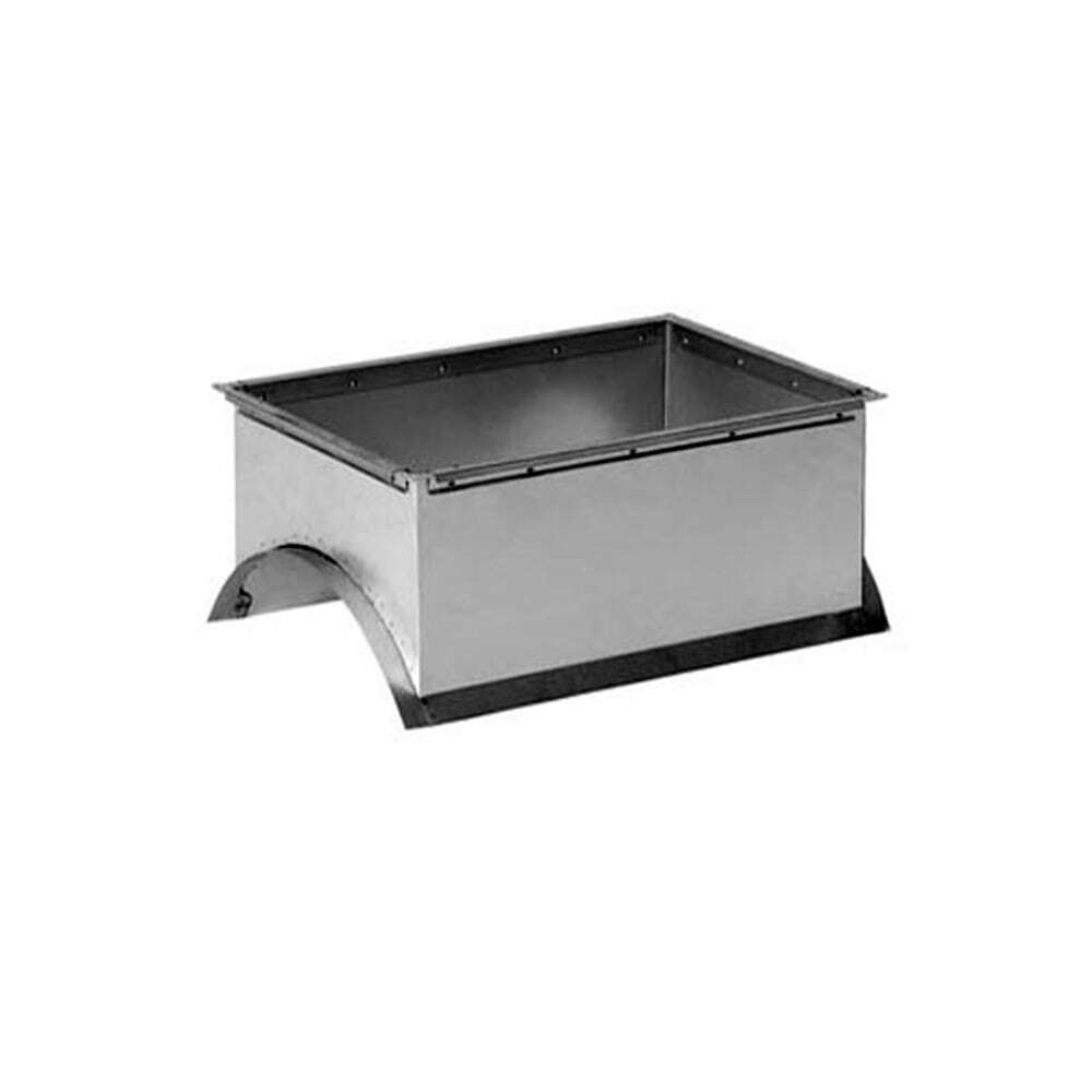 Врезка седло прямоугольная 400/100*100