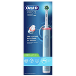 Электрическая зубная щетка Braun Oral-B Pro-3 3000, голубой