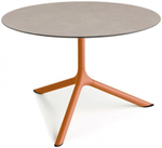 Столик ламинированный кофейный Scab Design Tripe Maxi, терракотовый, тортора шпатель