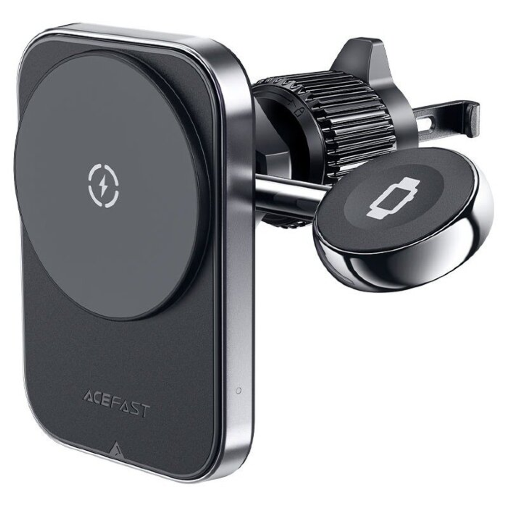 D18 in-car 2-in-1 magnetic wireless charging holder
