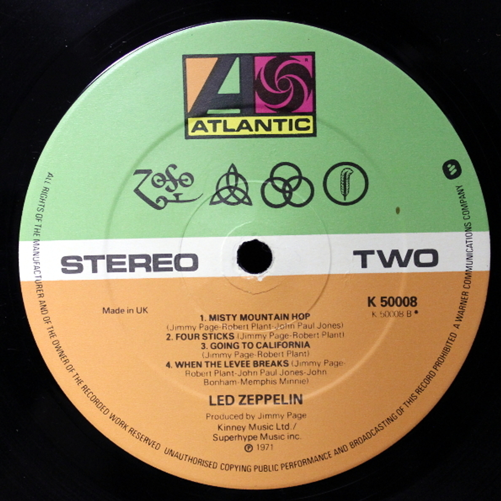 Led Zeppelin / Led Zeppelin IV (Untitled) (LP)